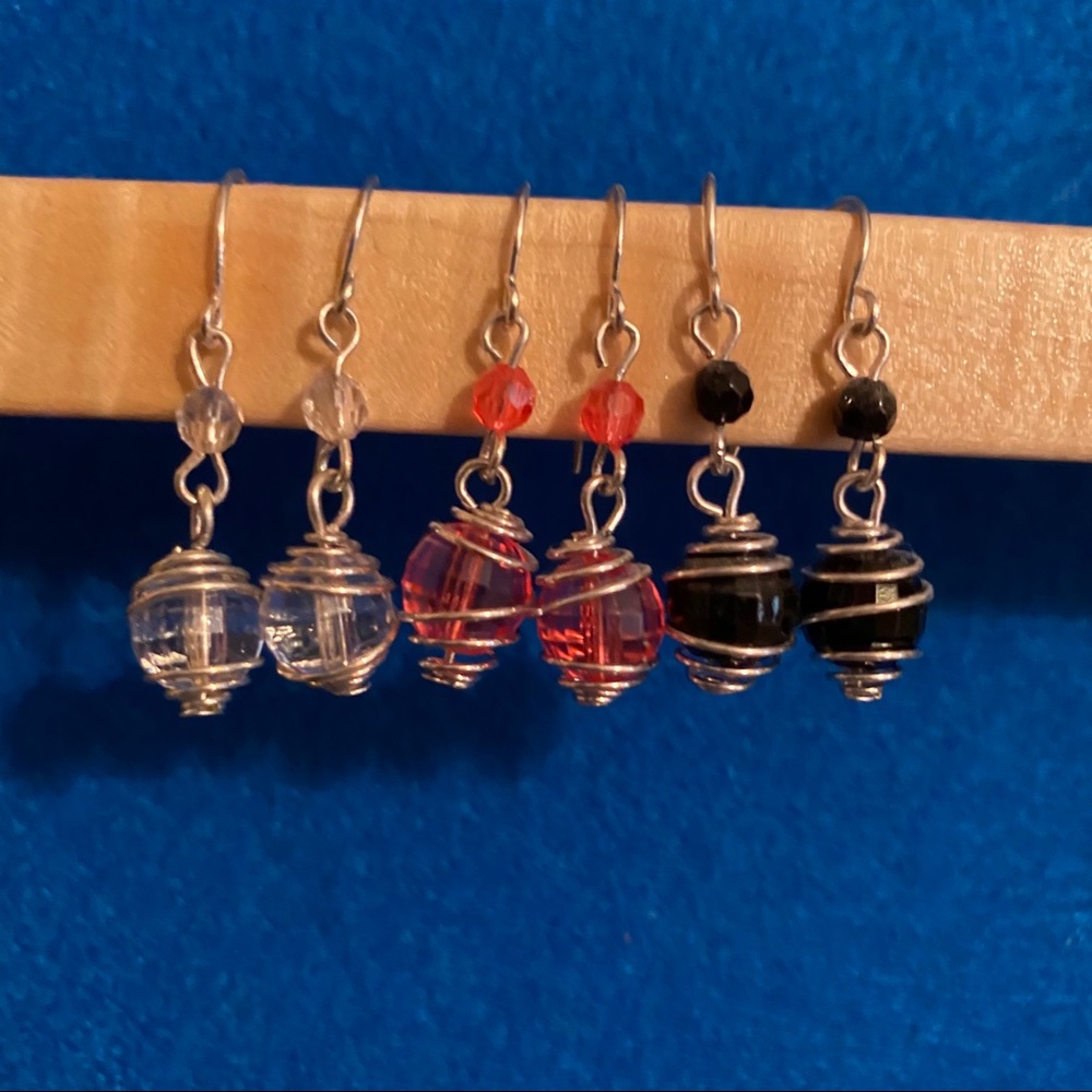 Set of 3 earrings